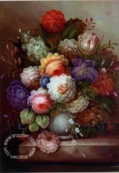 unknow artist Floral, beautiful classical still life of flowers.103